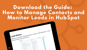 A-TW  Guide to Managing Contacts in Hubspot Image